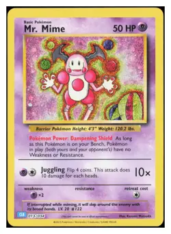 Mr. Mime Holofoil Classic Collection Trading Card Game Classic 013/034 NM M008 - Image 1