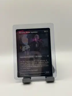 MTG, Viconia, Drow Apostate $3 ORDER MIN FOIL ETCHED 501 Battle for Baldurs Gate - Image 1