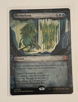 MTG Mirrorform - Showcase Foil - Lorwyn Eclipsed #308 - Image 1