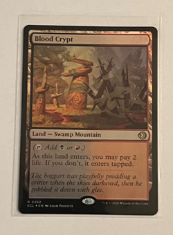 MTG Blood Crypt - Foil - Lorwyn Eclipsed #262 - Image 1