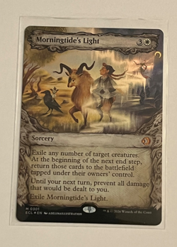 MTG Morningtide's Light - Showcase Foil - Lorwyn Eclipsed #301 - Image 1