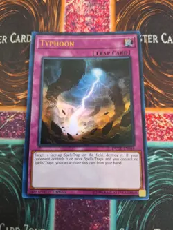 Yugioh Typhoon DUDE-EN046 Ultra Rare 1st Edition Near Mint - Image 1