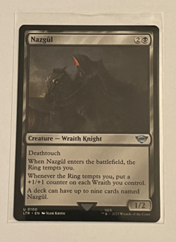 MTG Nazgul - The Lord of the Rings - #100 - Image 1