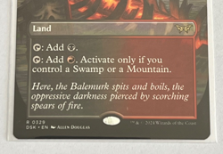 MTG Blazemire Verge - Borderless - Duskmourn - #329 - Image 3