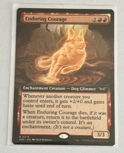 MTG Enduring Courage - Extended Art - Duskmourn - #378 - Image 1