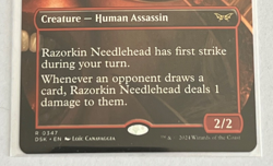 MTG Razorkin Needlehead - Borderless - Duskmourn - #347 - Image 3