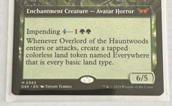 MTG Overlord of the Hauntwoods - Extended Art - Duskmourn - #383 - Image 3