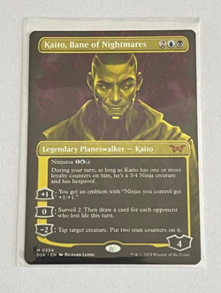 MTG Kaito Bane of Nightmares - Showcase - Duskmourn - #354 - Image 1
