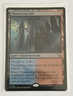 MTG Thundering Falls - Foil - Murders at Karlov Manor - #269 - Image 1