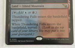 MTG Thundering Falls - Foil - Murders at Karlov Manor - #269 - Image 3