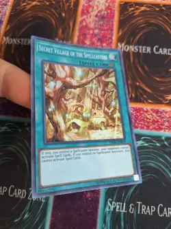 Yugioh Secret Village of the Spellcasters OP08-EN011 Super Rare Unlimited NM - Image 2
