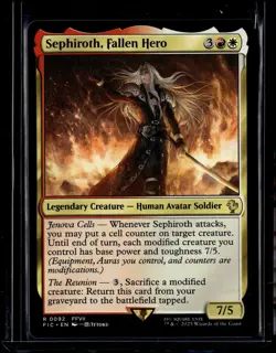 Sephiroth, Fallen Hero - 92 - FIC - NM - MTG Magic the Gathering - Image 1