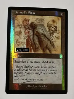 MTG | Ashnod’s Altar (Serialized FOIL 219/500) [BRO] - Image 5