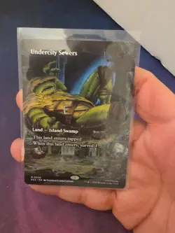 Undercity Sewers TNMT MTG Turtles PZA 0020 Near Mint Magic The Gathering Mythic - Image 1