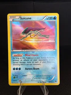Suicune 30/122 Holo Rare BREAKpoint Pokemon Holo Near Mint - Image 1