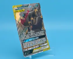 Pokemon TCG UMBREON & DARKRAI GX Holo Card 125/236 Sm-Unified Minds Tag Team EX - Image 3