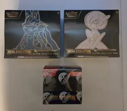 Mega Evolution ME01 Pokemon Center ETB Set + Enhanced Booster Box Factory Sealed - Image 1
