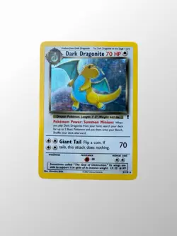 90’s Pokemon Dark Dragonite Legendary Collection Holo Rare 70 HP 5/110 - Image 1