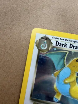 90’s Pokemon Dark Dragonite Legendary Collection Holo Rare 70 HP 5/110 - Image 2