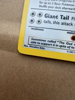 90’s Pokemon Dark Dragonite Legendary Collection Holo Rare 70 HP 5/110 - Image 5