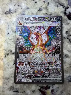 Pokemon TCG Charizard EX Sir Obsidian Flames 223/197 Full Art Secret Rare - Image 2