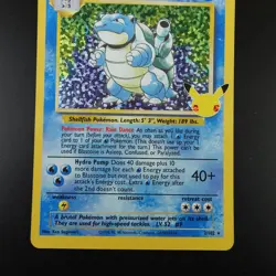 Blastoise 2/102 Pokemon Celebrations Classic Collection Holo Card - Image 3