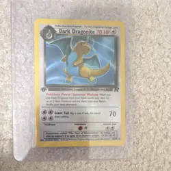 Pokemon Dragonite Mystery of the Fossils Japanese Rare Stage 2 HP 100 - Image 1
