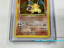 Charizard Holo 1999 Pokemon Base Set #4/102 CGC Near Mint 7 - Image 2