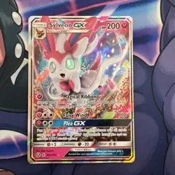 Pokemon TCG Sylveon GX 92a/145 Alt Art Promo Guardians Rising Sun & Moon - Image 1
