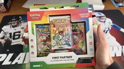 Pokemon TCG First Partner Illustration Collection Series 1 Box SEALED IN HAND 🔥 - Image 1