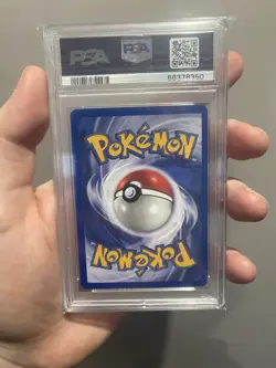 Pokemon TCG Dark Charizard 4/82 1st Edition PSA 8 Tail Swirl - Image 3