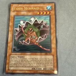 Yugioh Toon Mermaid MRL-072 Ultra Rare Unlimited Edition VLP - Image 1