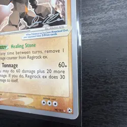 Regirock ex 98/101 Pokemon EX Hidden Legends Non-Holo World Championships 2006 - Image 4