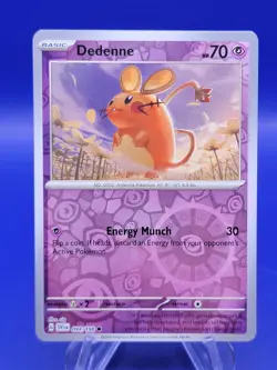 094/198 Dedenne Reverse Holo Common Scarlet and Violet Pokemon TCG - Image 1