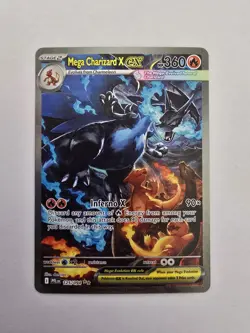 Pokemon Mega Charizard X EX 360 HP Holo 125/094 Phantasmal Flames*open to offers - Image 5