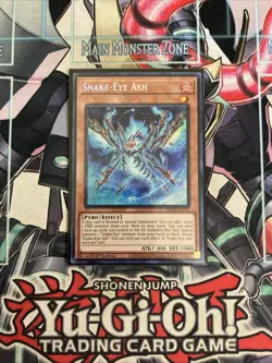 Snake-Eye Ash Prismatic Secret Rare MP24-EN110 Yugioh - Image 1