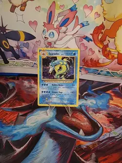 Pokemon TCG Gyarados Evolutions 34/108 Holo Holo Rare - Image 1