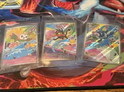 Pokemon First Partner Set - Rowlet, Litten, Poplio - MEP 043 044 045 - Image 1