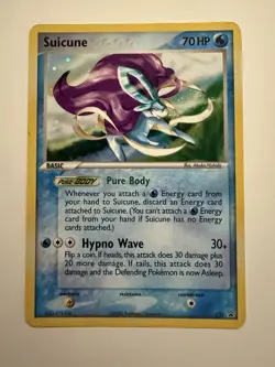 Pokemon Suicune 030 Black Star Promo 2005 Holo Rare Pokemon TCG - Image 1