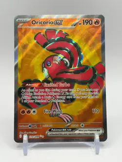 Oricorio Ex 110/094 Phantasmal Flames Full Art Holo Rare Pokemon TCG English - Image 1