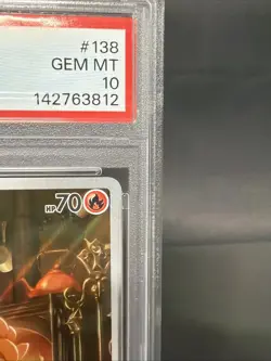 2025 POKEMON MEG EN-MEGA EVOLUTION ILLUSTRATION RARE #138 VULPIX PSA 10 - Image 3