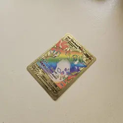 Pokemon TCG Charizard Vmax Gold Plated 074/073 HP 330 Rainbow - Super Rare 2020 - Image 4