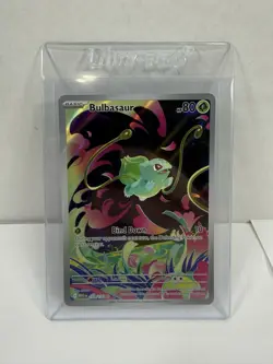 Pokemon Bulbasaur 133/132 Mega Evolutions Illustration Rare - Image 1