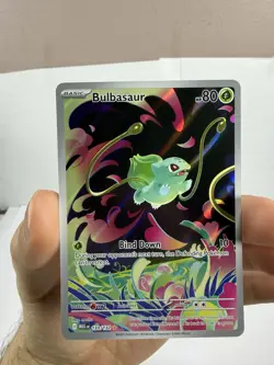 Pokemon Bulbasaur 133/132 Mega Evolutions Illustration Rare - Image 2