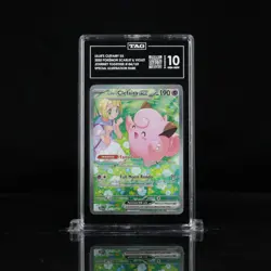 2025 Pokemon SV Journey Together 184/159 Lillie's Clefairy EX SIR TAG 10 (958) - Image 1