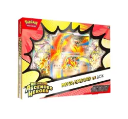 Pokemon TCG - Mega Evolution Ascended Heroes Mega Emboar EX Box - SHIPS 4/28 - Image 1