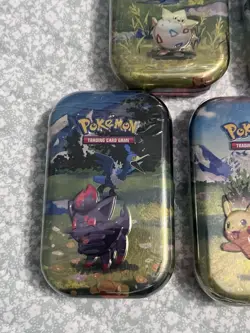 Pokemon ART SET OF 5 SEALED Ascended Heroes MINI TINS - Image 2