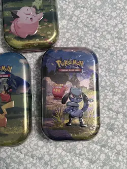Pokemon ART SET OF 5 SEALED Ascended Heroes MINI TINS - Image 4