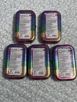 Pokemon ART SET OF 5 SEALED Ascended Heroes MINI TINS - Image 5