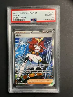 Mela 236 PSA 10 2023 Pokemon PAR EN Ultra Rare - Image 1